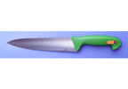 Gustav 8in Cooks Knife, Green Moulded Handle
