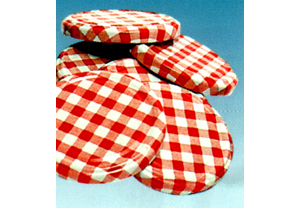 UWO Wolf 10 Lids For Preserving Jars, Red WO821105R
